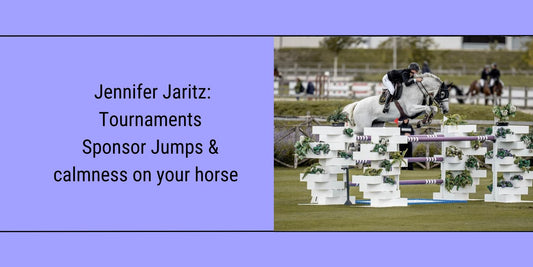 Featured Blog image for "Interview with Jennifer Jaritz about tournaments, sponsor jumps and calmness on your horse"
