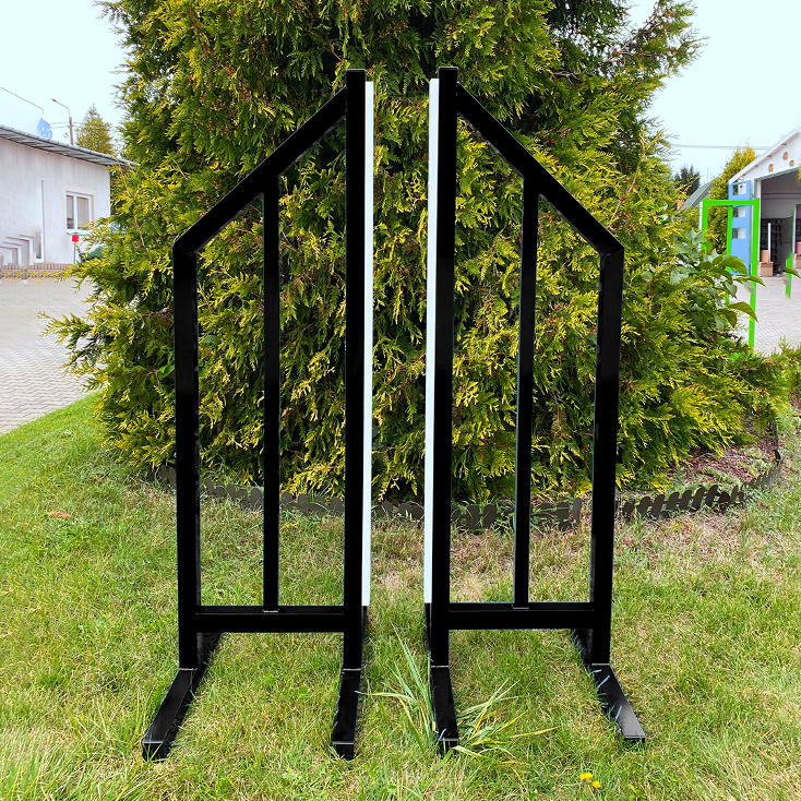 black alu training wings on grass background