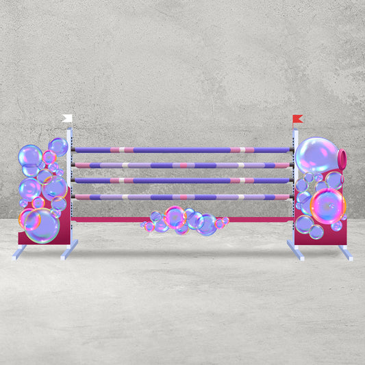 Bubbles show jump set