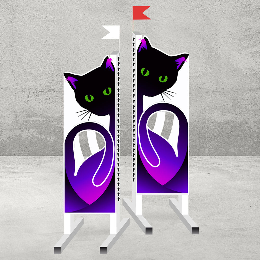 Stojany na výstavní skoky pro kočky (2)