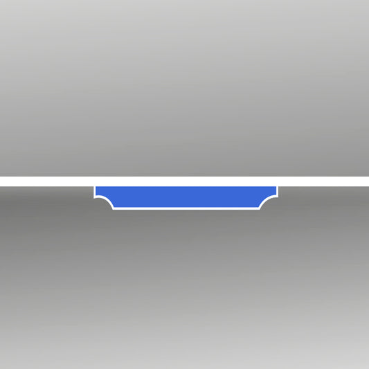 Classic Plank Blue Aluminium Horse Jumps / Hindernisse