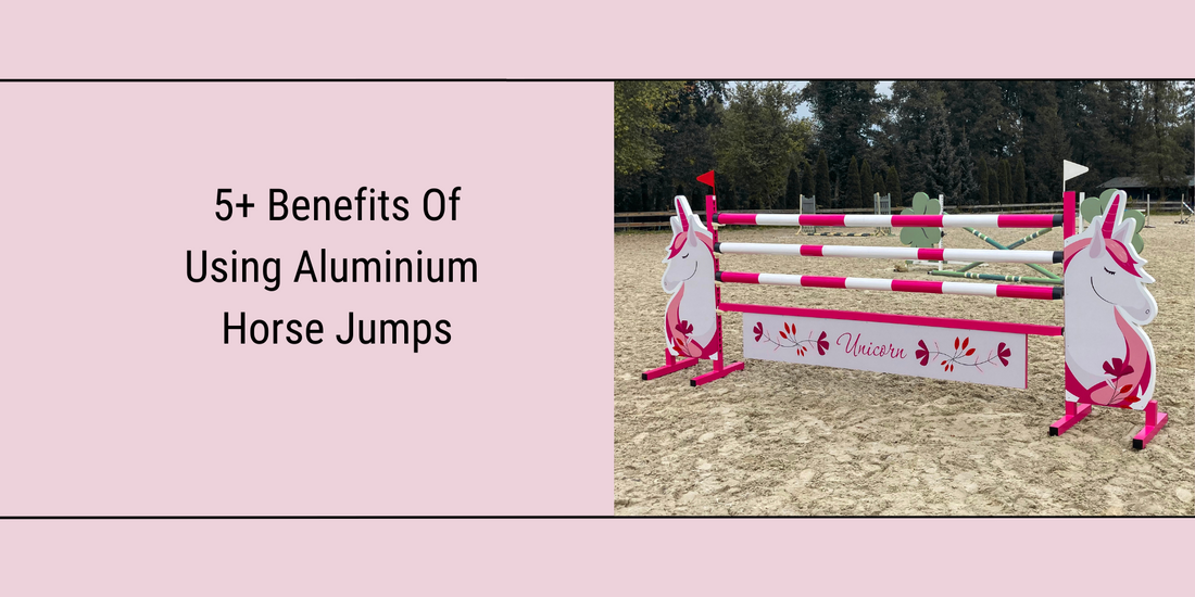 Featured Blog image for "5+ benefits of using aluminium horse jumps"