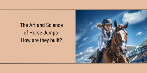 female rider in a competition on a horse