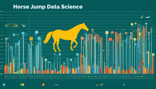 An image of a horse on the background of data science tables