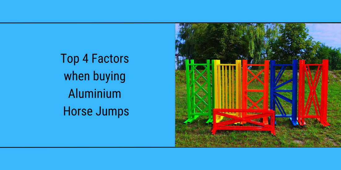 Top 4 Factors when Buying Aluminium Horse Jumps