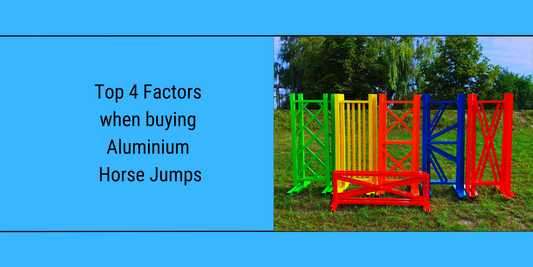 Top 4 Factors when Buying Aluminium Horse Jumps