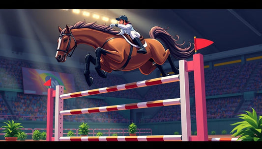 What is the max height for show jumping?