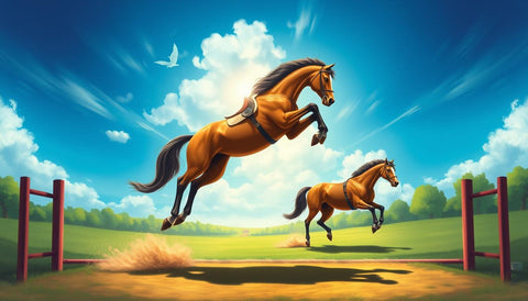 How old are most jumping horses?