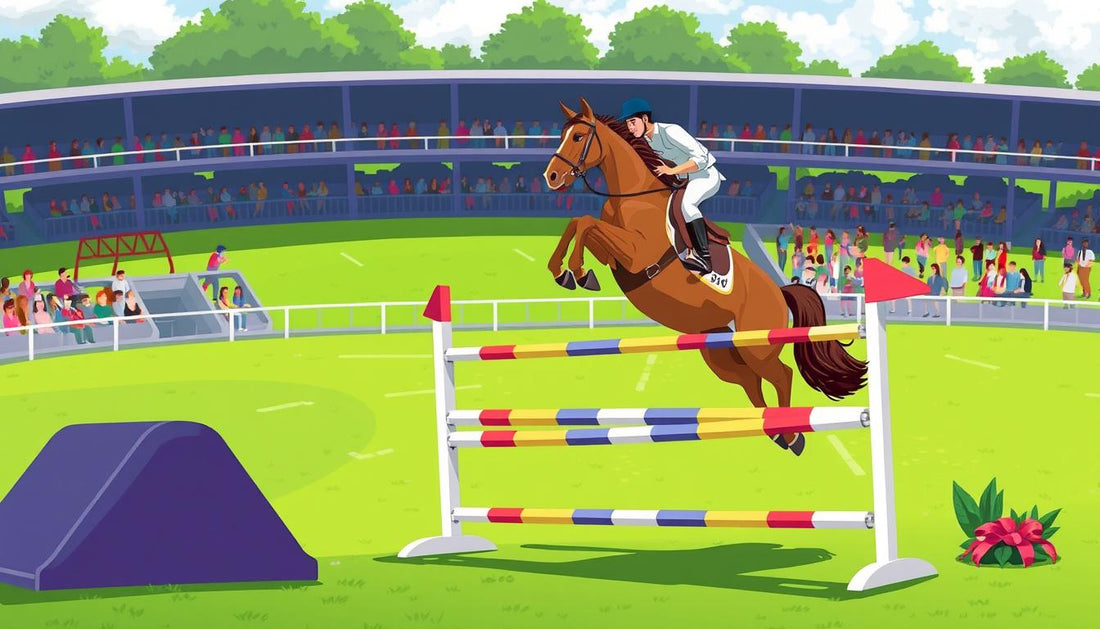 What's the difference between show jumping and eventing?