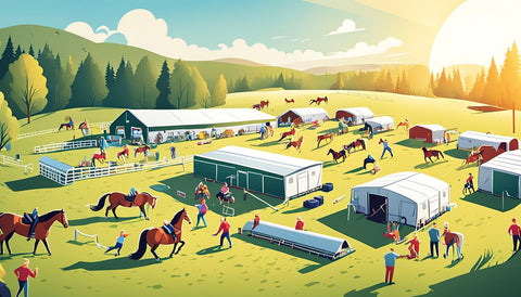 big showjumping event