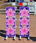 Sakura Bloom Show Jump Stands (2) Aluminium Horse Jumps / Hindernisse