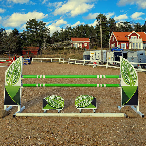 Leaf Show Jump Set Aluminium Horse Jumps / Hindernisse