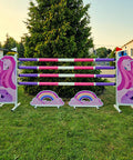 Unicorn Show Jump Set 2 Aluminium Horse Jumps / Hindernisse