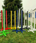 Aluminium Single Standards (2) Aluminium Horse Jumps / Hindernisse