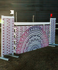 Show Jumping Wall - The Universe & Mandala Aluminium Horse Jumps / Hindernisse