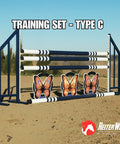 5 Jump Package Aluminium Horse Jumps / Hindernisse