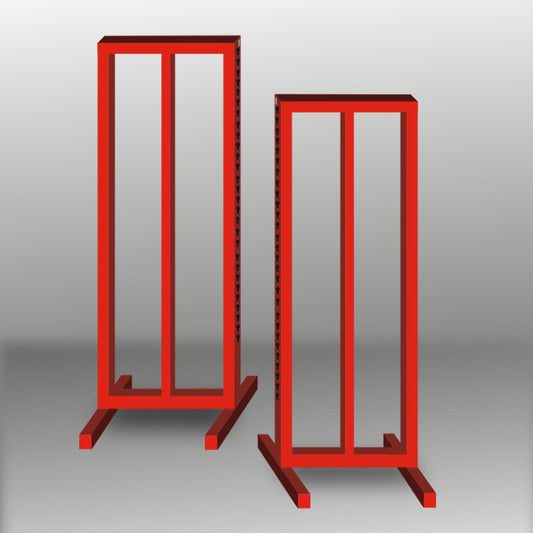 Alu Light Line "Vertical" (2) Red Aluminium Horse Jumps / Hindernisse