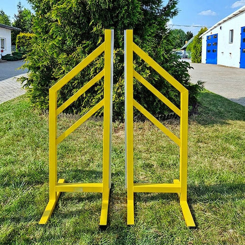 Alu Training Wings "Type A" (2) Yellow Aluminium Horse Jumps / Hindernisse
