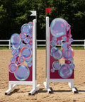 Bubbles Show Jump Stands (2) Aluminium Horse Jumps / Hindernisse