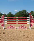 Crimson Vector Show Jump Set Fillers Aluminium Horse Jumps / Hindernisse