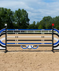 High Tide Show Jump Set Blue Aluminium Horse Jumps / Hindernisse