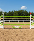 High Tide Show Jump Set Green Aluminium Horse Jumps / Hindernisse
