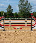 High Tide Show Jump Set Red Aluminium Horse Jumps / Hindernisse