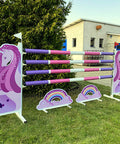 Unicorn Show Jump Set 2 Aluminium Horse Jumps / Hindernisse