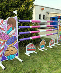 Candies Show Jump Set Aluminium Horse Jumps / Hindernisse