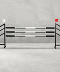 Light Training Set 1 Black Aluminium Horse Jumps / Hindernisse
