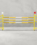 Light Training Set 1 Yellow Aluminium Horse Jumps / Hindernisse