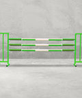 Light Training Set 2 Green Aluminium Horse Jumps / Hindernisse