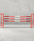 Light Training Set 2 Red Aluminium Horse Jumps / Hindernisse