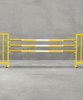 Light Training Set 2 Yellow Aluminium Horse Jumps / Hindernisse