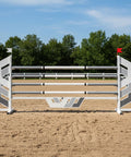 Light Hexagons Show Jump Set White Aluminium Horse Jumps / Hindernisse