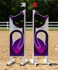 Mystic Cat Show Jump Stands (2) Aluminium Horse Jumps / Hindernisse