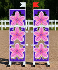 Sakura Bloom Show Jump Stands (2) Aluminium Horse Jumps / Hindernisse