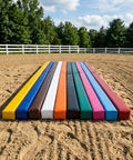 6 Soft Foam Horse Jump Poles | Pack of 6 Aluminium Horse Jumps / Hindernisse