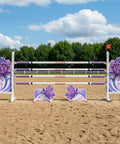 Violet Lotus Show Jump Set A Aluminium Horse Jumps / Hindernisse
