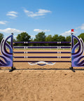 Violet Vortex B Show Jump Set Aluminium Horse Jumps / Hindernisse