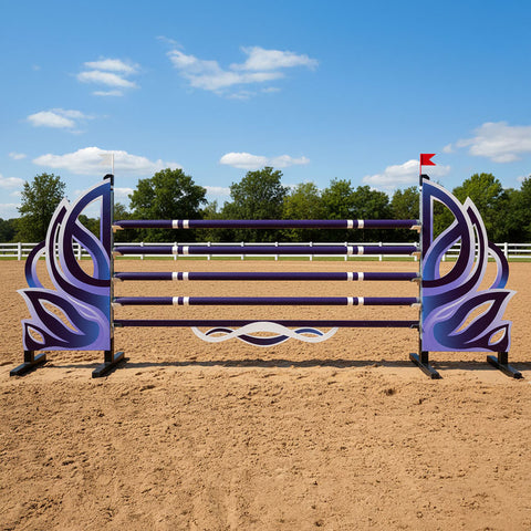 Violet Vortex Show Jump Set