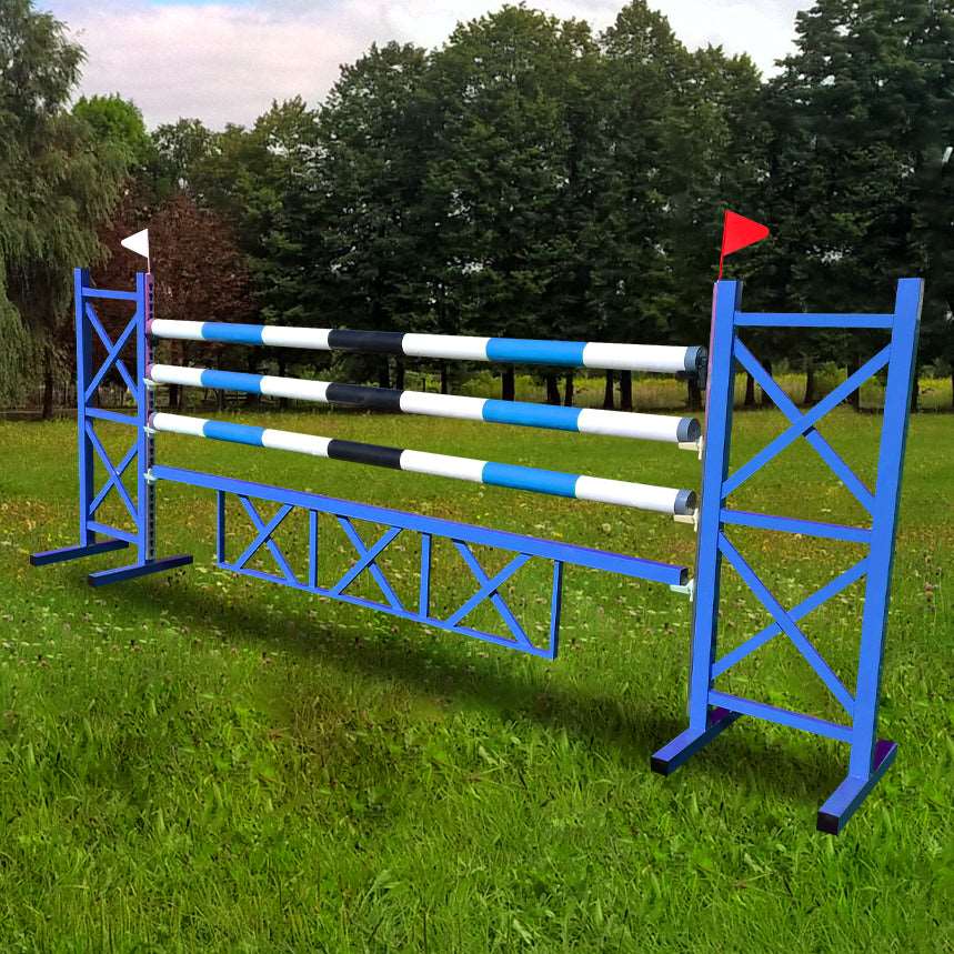 Training Jump Set TS_203 Blue Aluminium Horse Jumps / Hindernisse