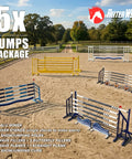 5 Jump Package Aluminium Horse Jumps / Hindernisse