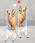 Golden Retriever Show Jump Stands (2) Aluminium Horse Jumps / Hindernisse