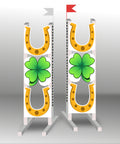Lucky Charm Show Jump Stands (2) Aluminium Horse Jumps / Hindernisse