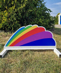 Rainbow Filler 1 Aluminium Horse Jumps / Hindernisse