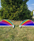 Rainbow Filler 2 Aluminium Horse Jumps / Hindernisse