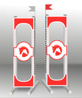 Classic 2 Show Jump Stands (2) Aluminium Horse Jumps / Hindernisse