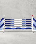 Wave Show Jump Set 1 Aluminium Horse Jumps / Hindernisse