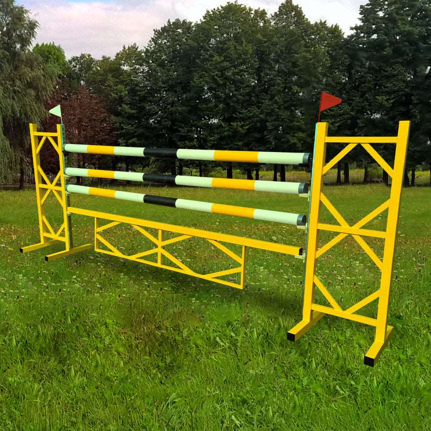 Training Jump Set TS_219 Yellow Aluminium Horse Jumps / Hindernisse